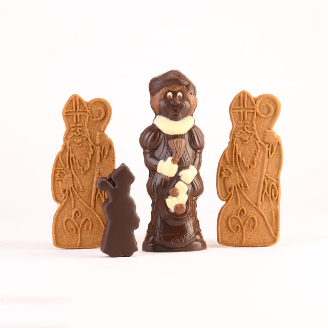 piet met speculaas en sint spek