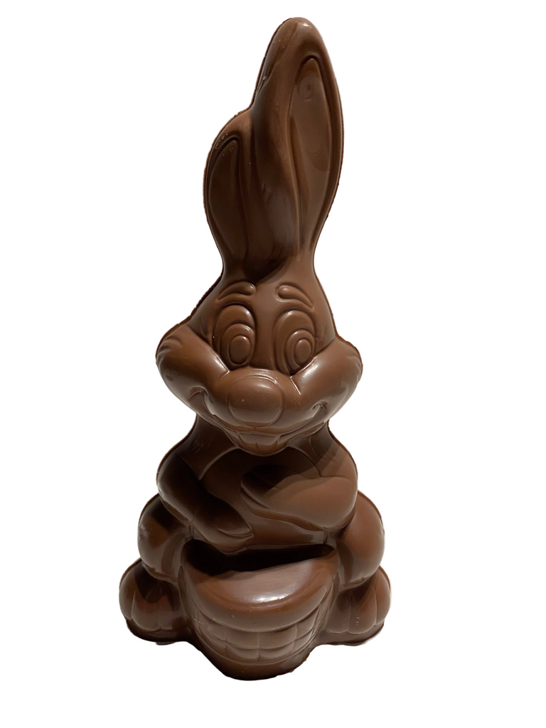 Grote haas met mandje