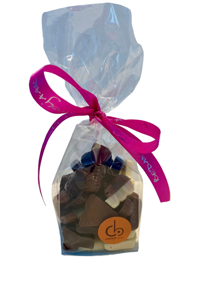 zakje chocolade letters